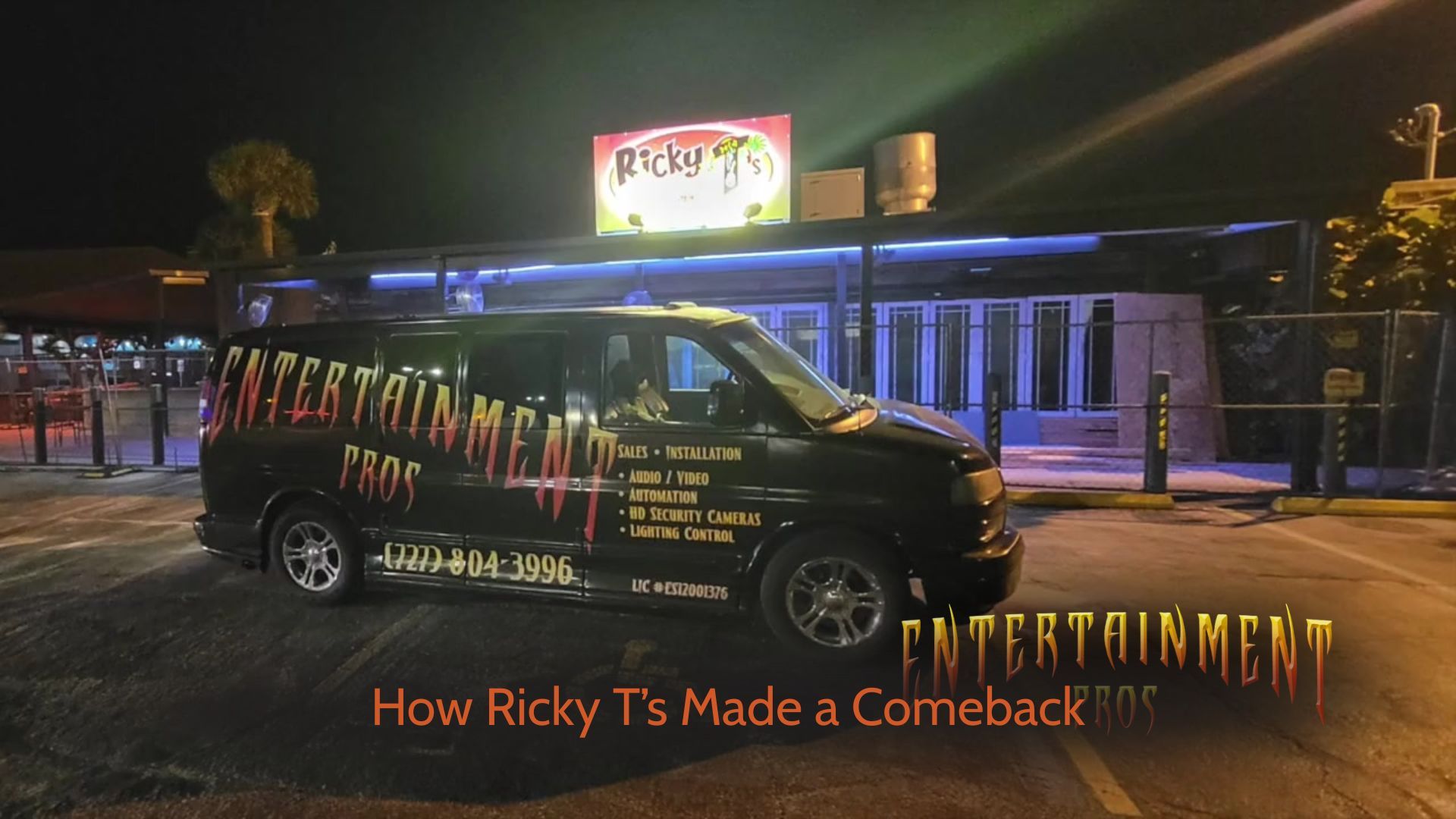 Ricky T’s Comeback: AV Rebuild After the Storm