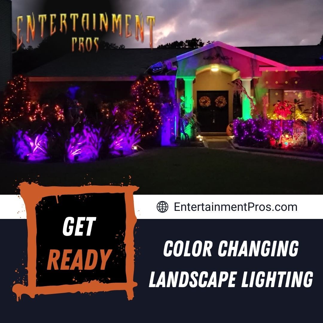Get Ready For The Holidays With Color Changing Landscape Lighting