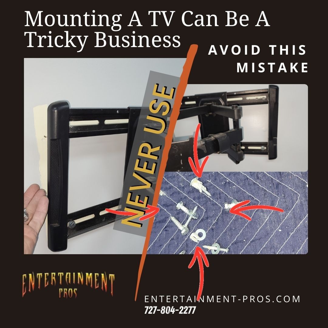Mounting A TV Can Be A Tricky Business