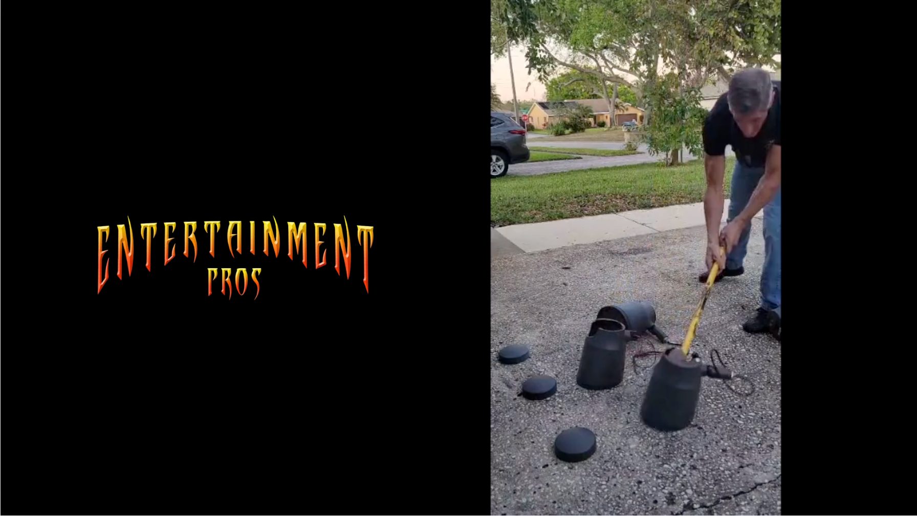 Outdoor Speaker Destruction Story