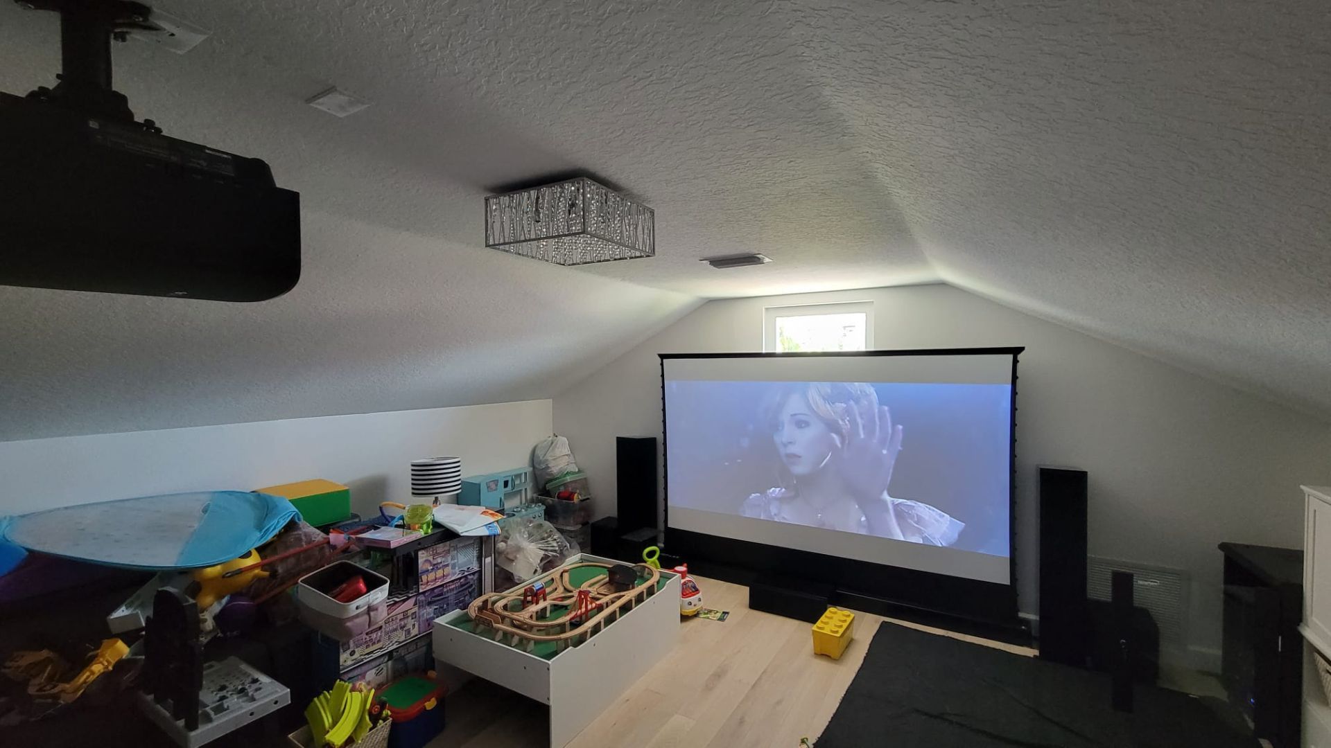 Upgrading a Bonus Room into a Home Theater