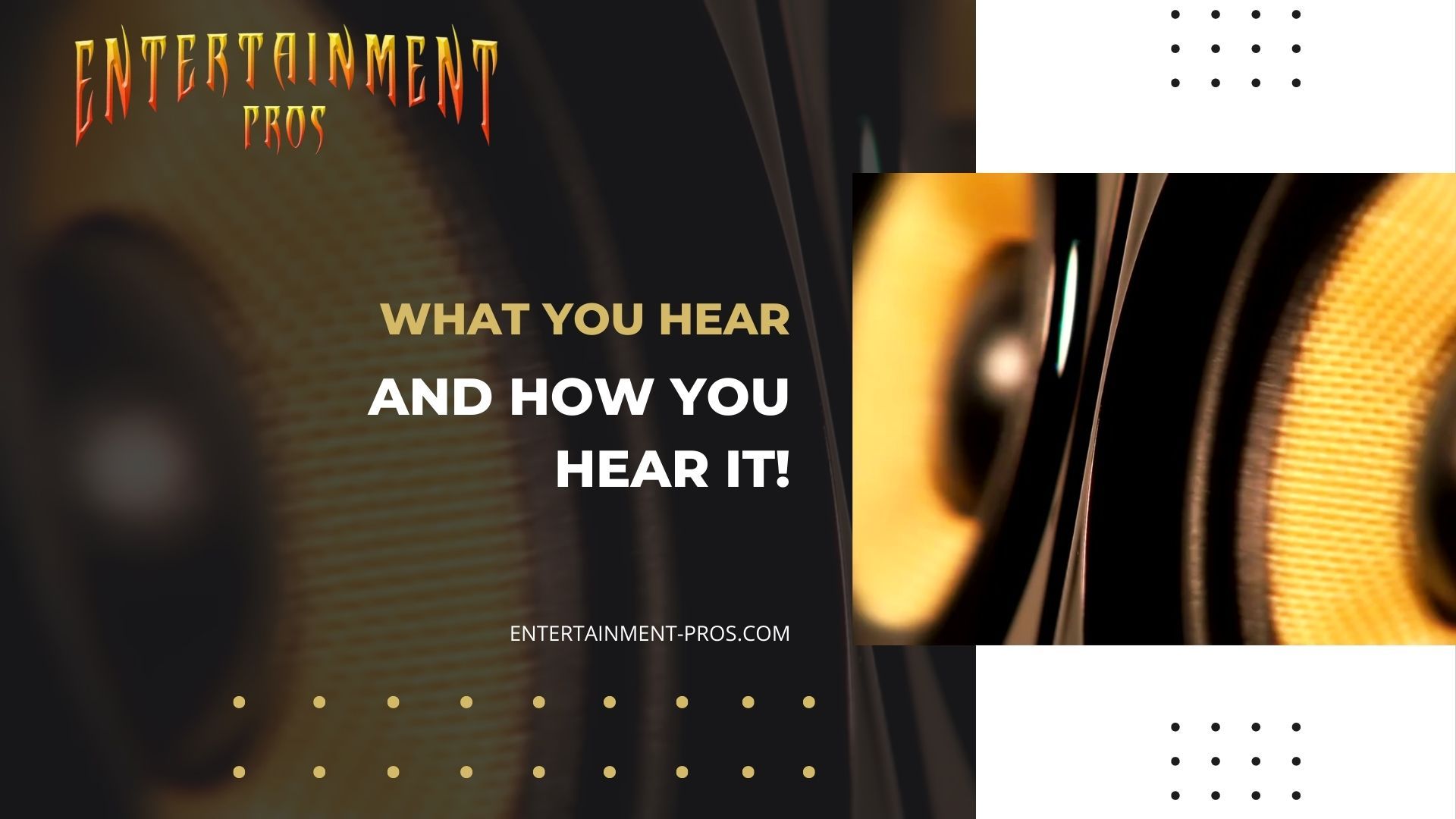 What You Hear & How You Hear It: A Guide to Frequencies, Drivers, and Options